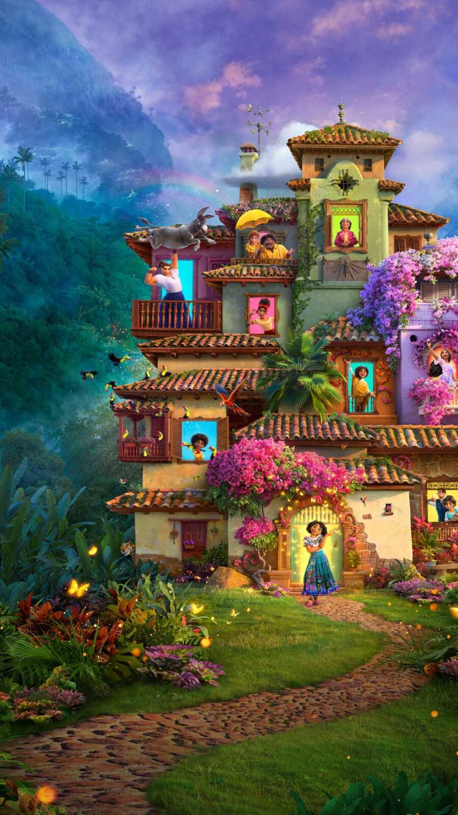 iPhone 1080p Encanto Background Image Wallpaper