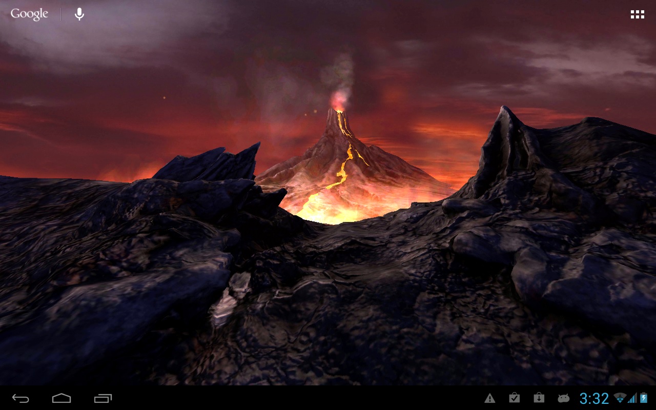 Volcano 3d Live Wallpaper Indir Android Uygulamalar