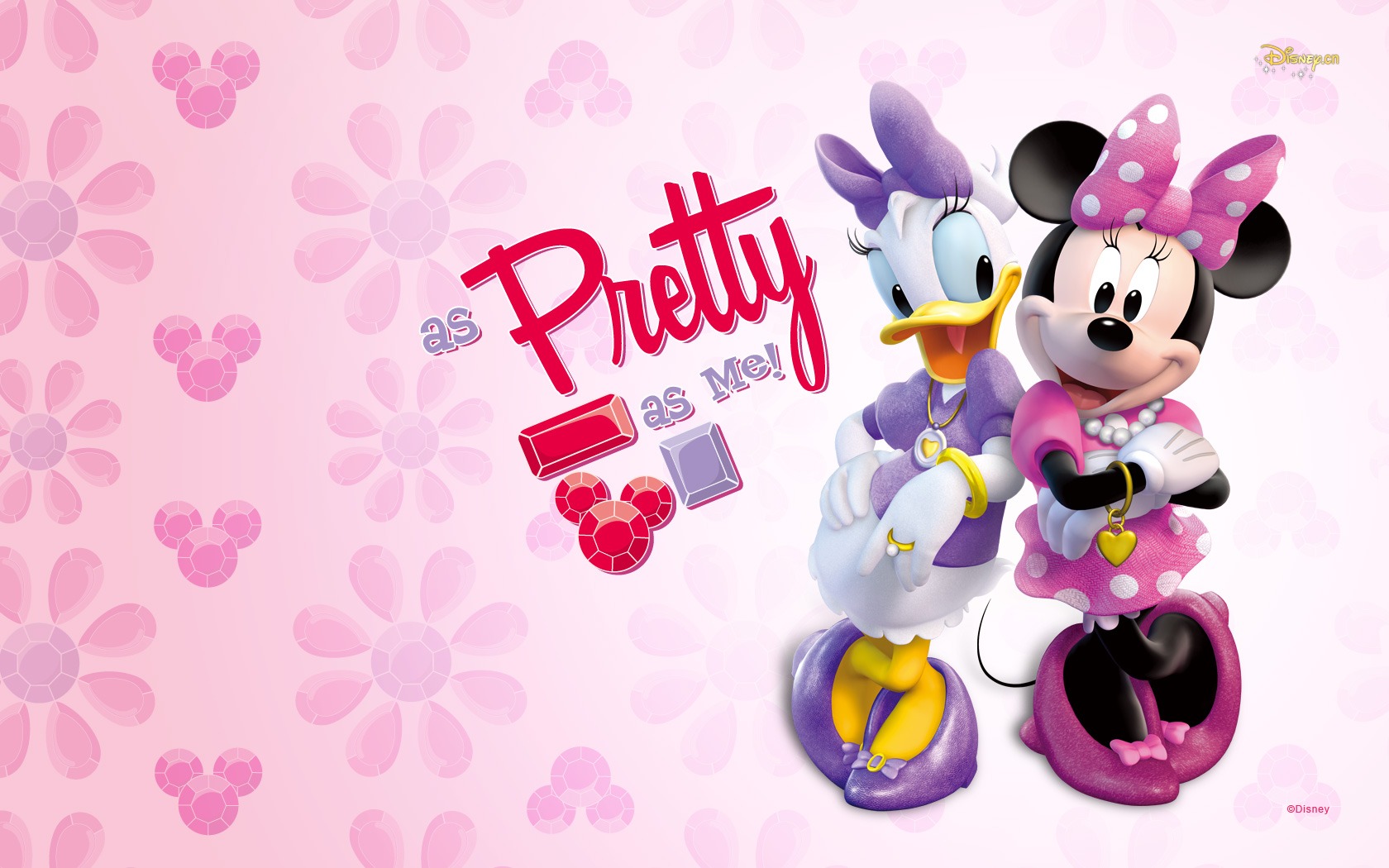  Daisy Duck Minnie Mouse Free Wallpaper 1680x1050 Full HD Wallpapers