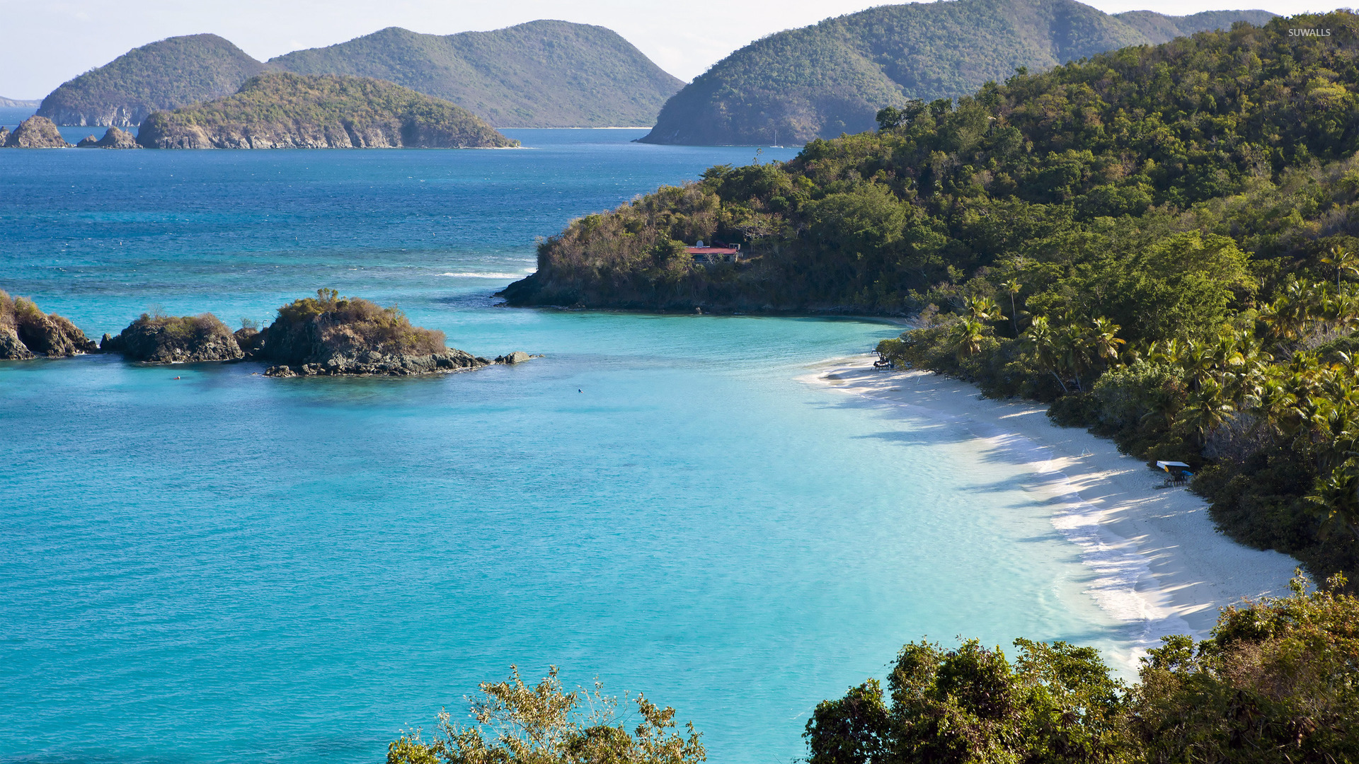 Trunk Bay Saint John Wallpaper Beach