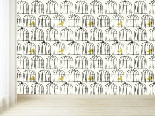 Love This Birdcage Wallpaper By York Bump Ahead