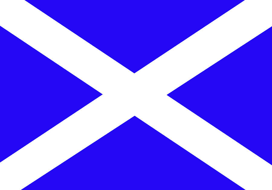 Scottish Flag is a piece of digital artwork by Christopher Rowlands