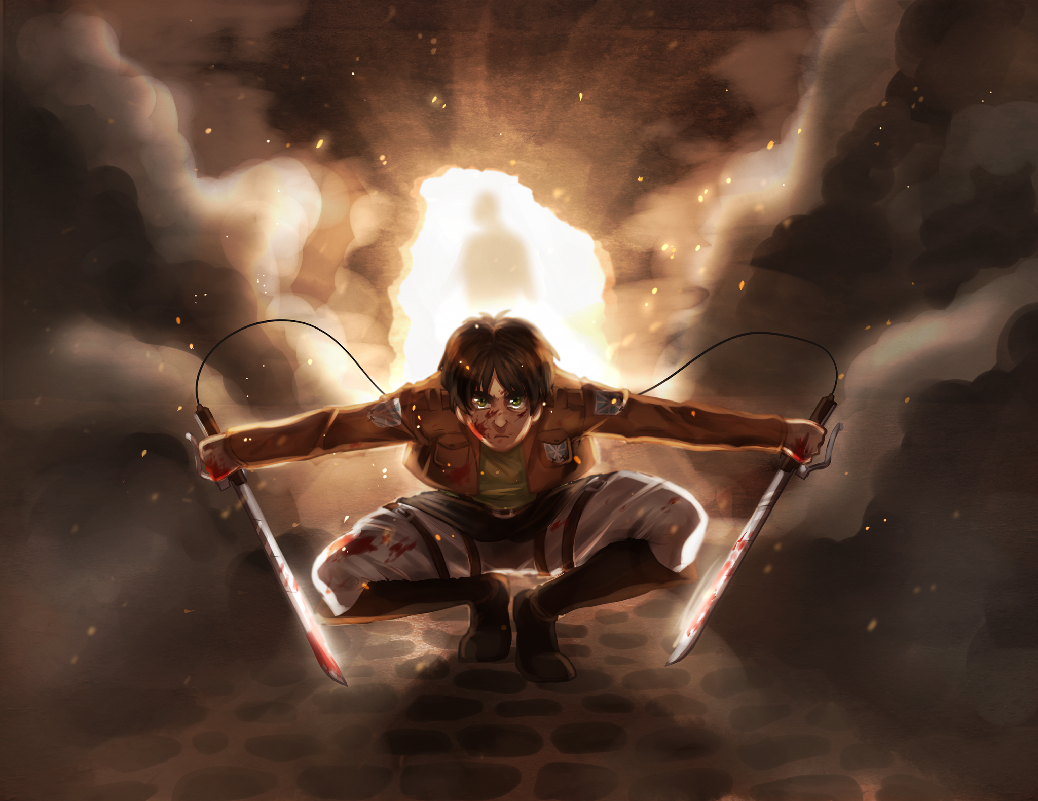 Attack On Titan Eren Wallpaper Image