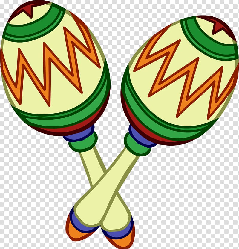 Yellow Green And Red Maracas Mexican Cuisine Maraca Mexicans
