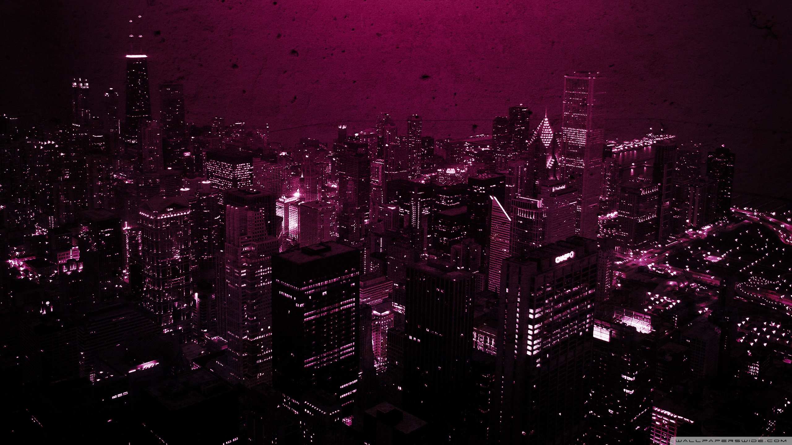 Purple City Ultra HD Desktop Background Wallpaper For Multi