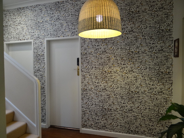 Cole Sons Mediterainea Wallpaper Hallway Mediterranean Hall