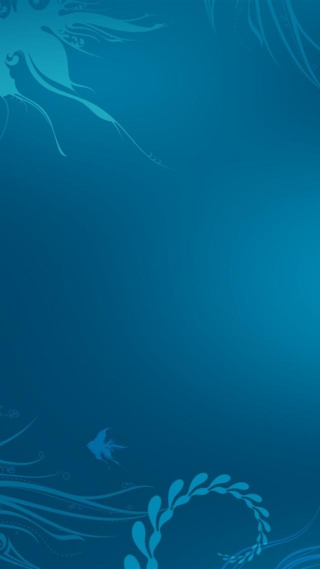 iPhone 5c Blue Wallpaper