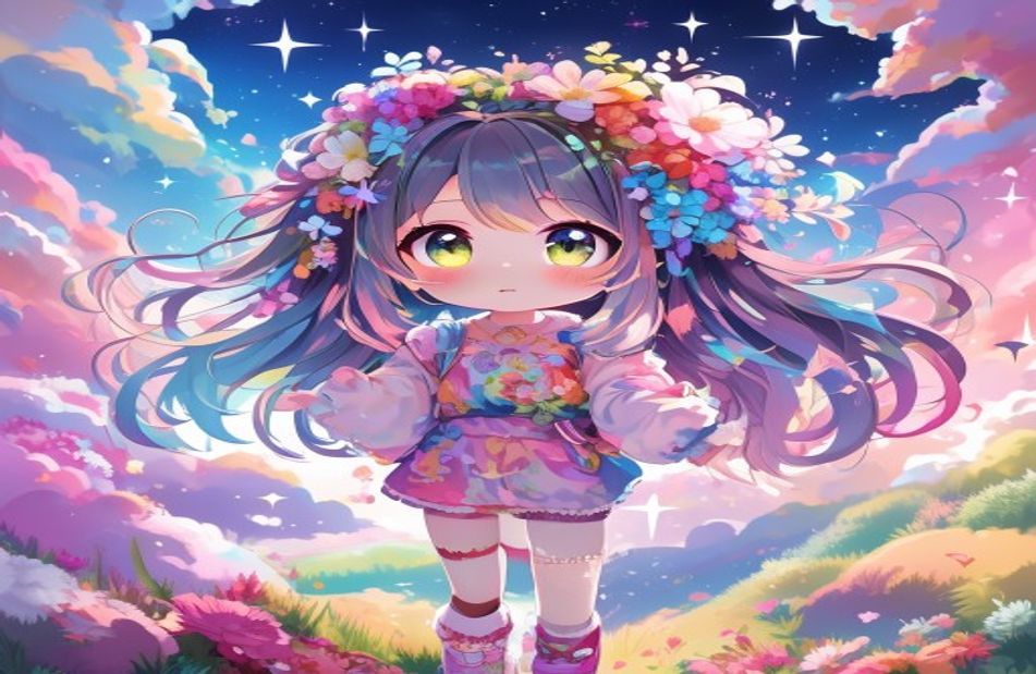 Cute Anime Girl Wallpaper