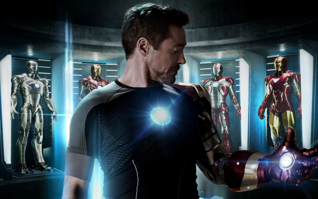 Iron Man Tony Stark Wallpaper Stock