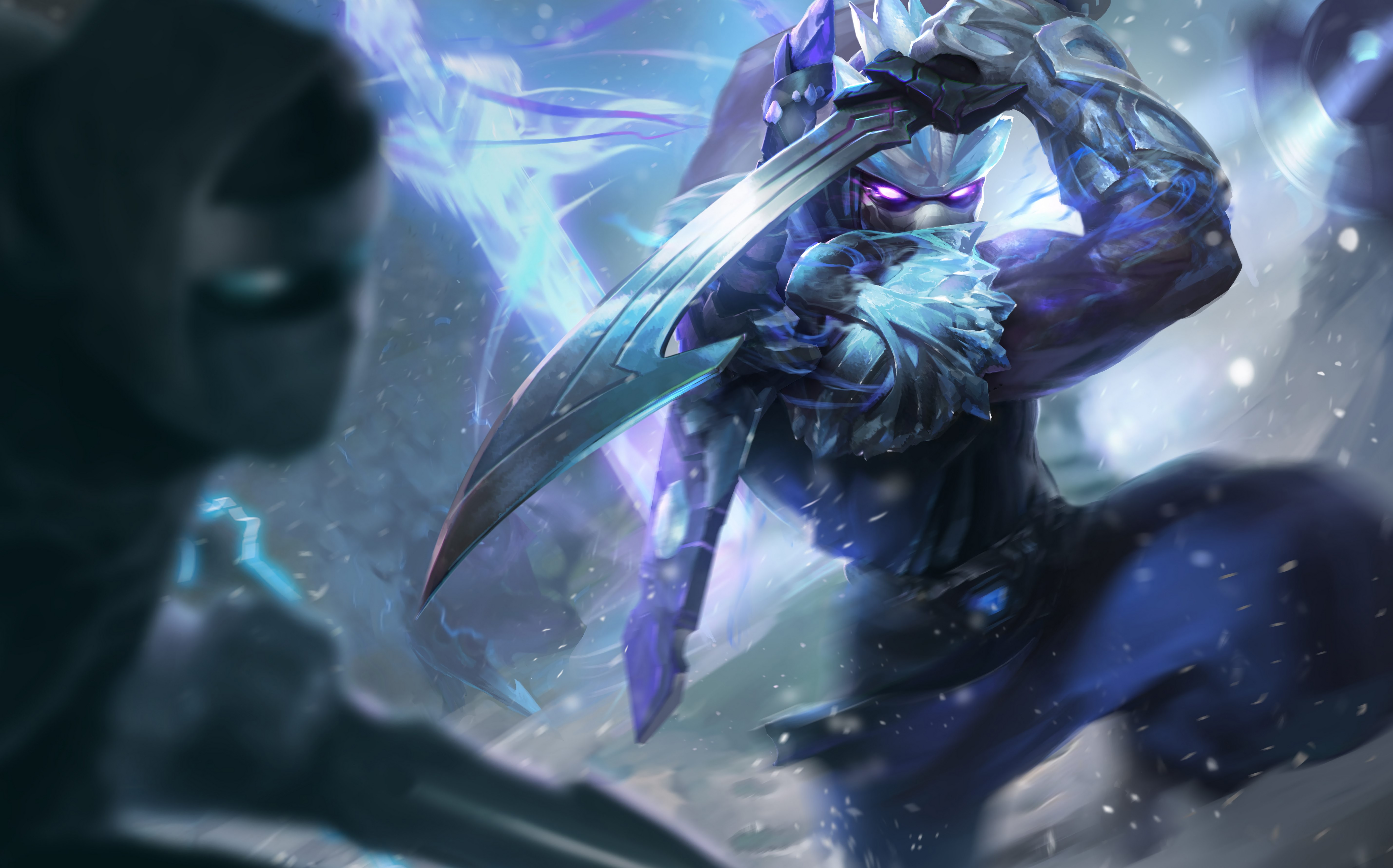 Frozen Shen Wallpaper Fan Arts League Of Legends Lol Stats