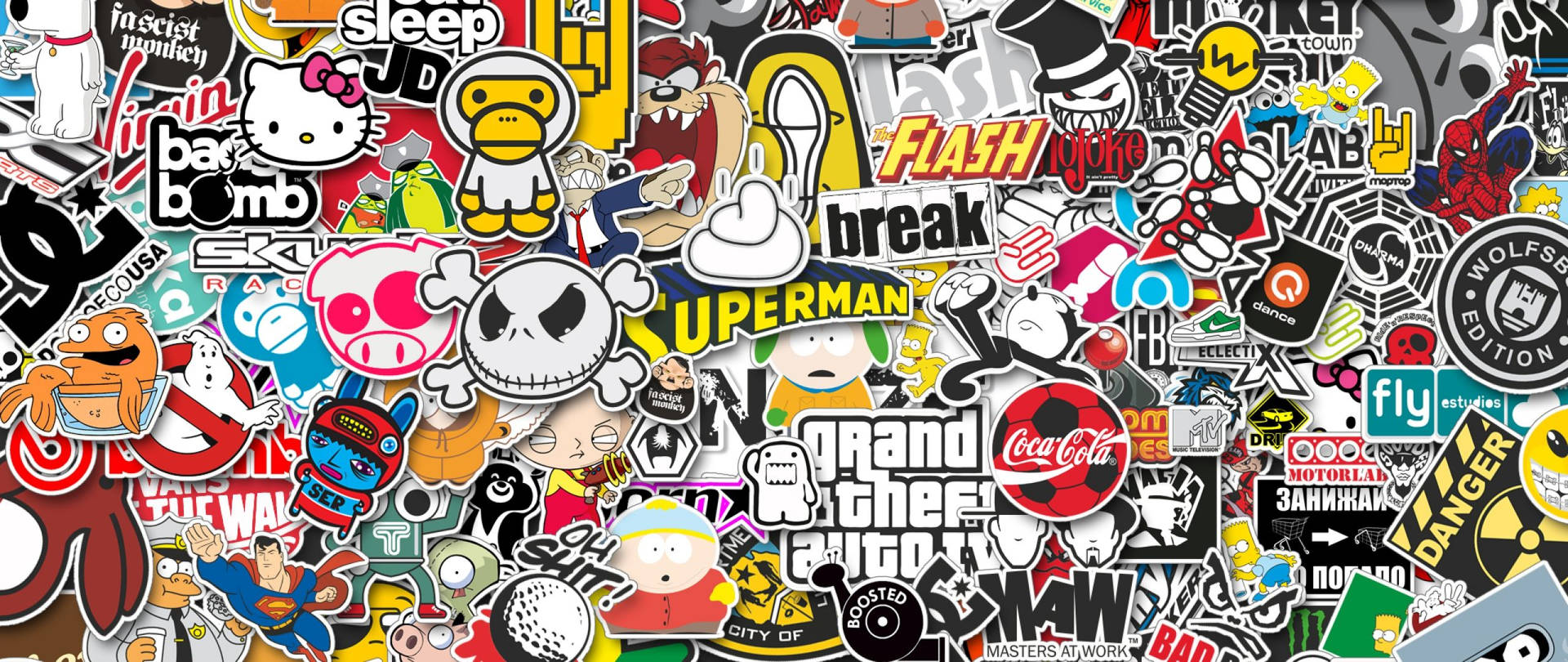Top Aesthetic Stickers Wallpaper Full HD 4k To Use