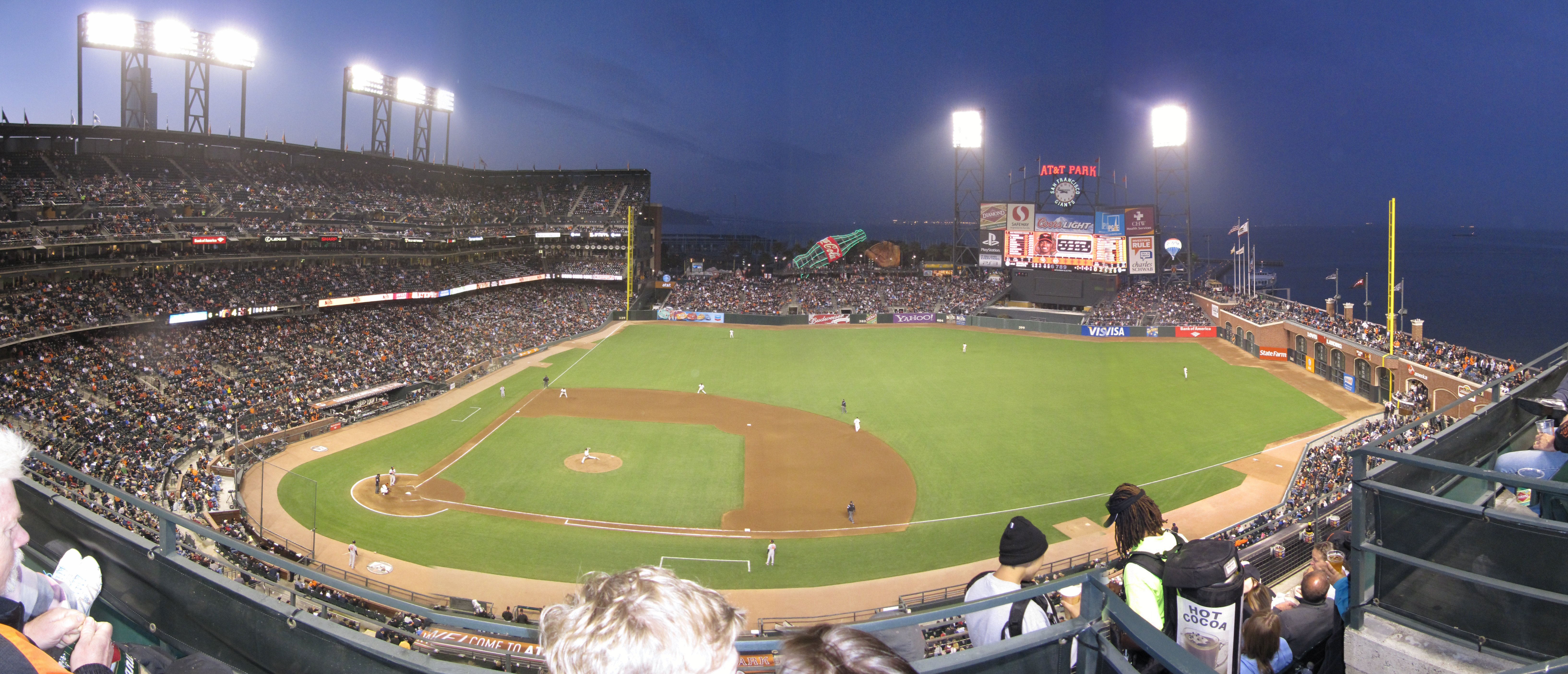 At T Park Panoramas Cook Sons Baseball Adventures