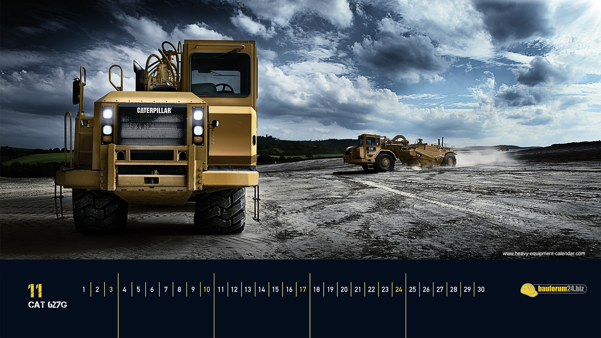 Caterpillar Machines Wallpaper
