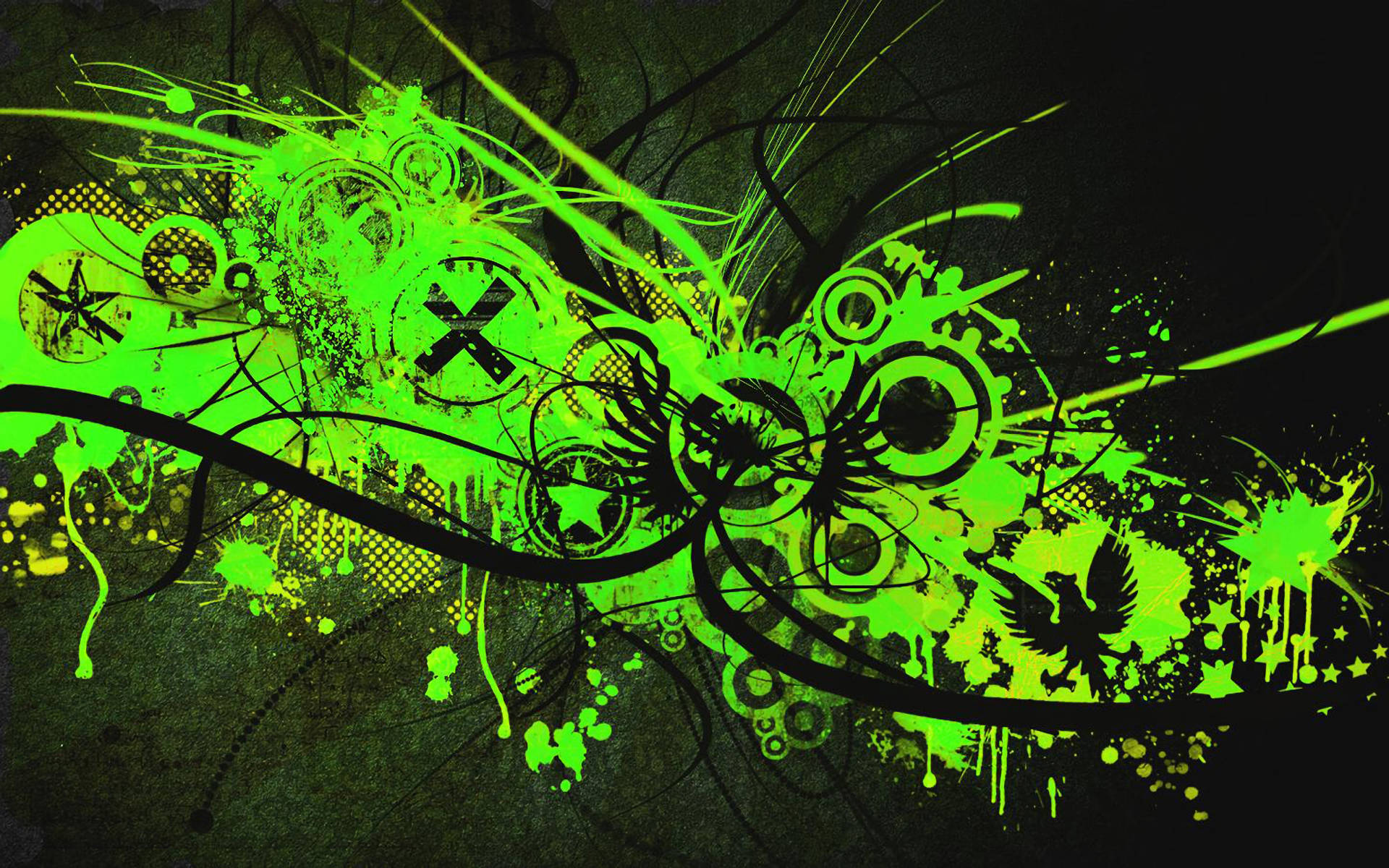 Green Abstract Wallpaper