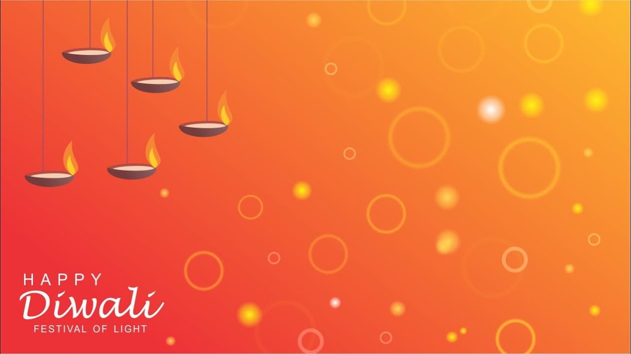 Happy Diwali Background Cdr File