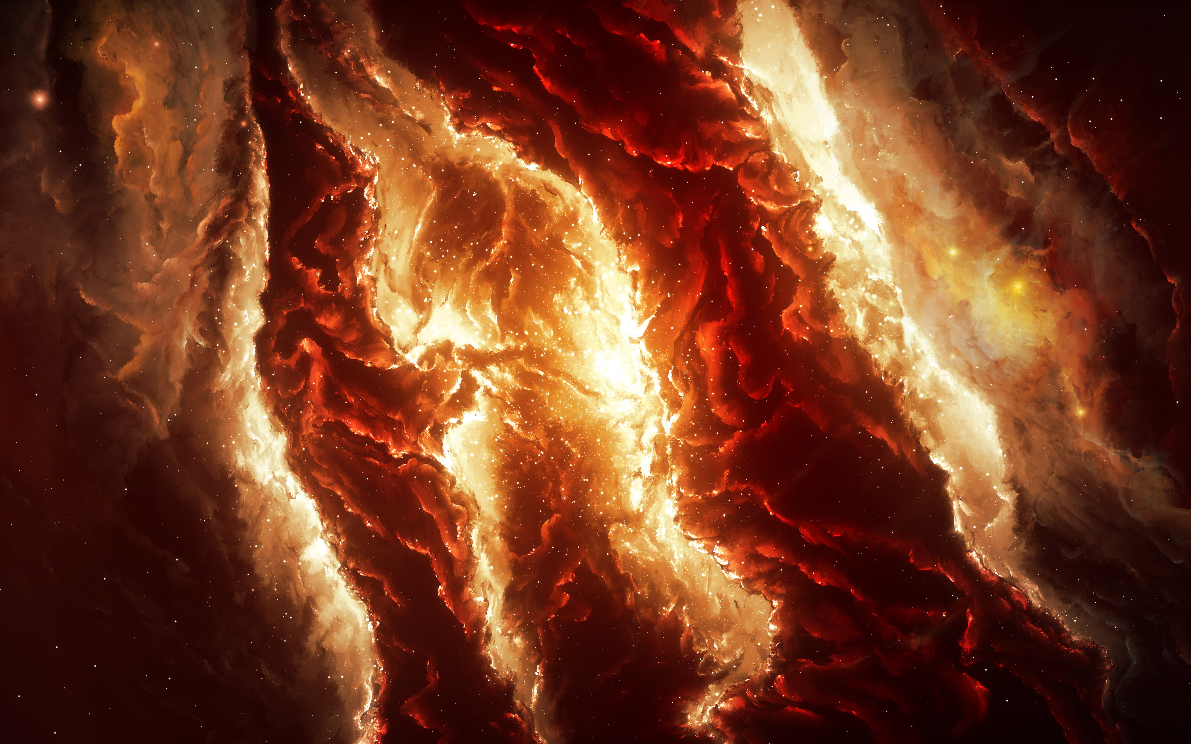 Gates Of Hades Nebula Space Wallpaper