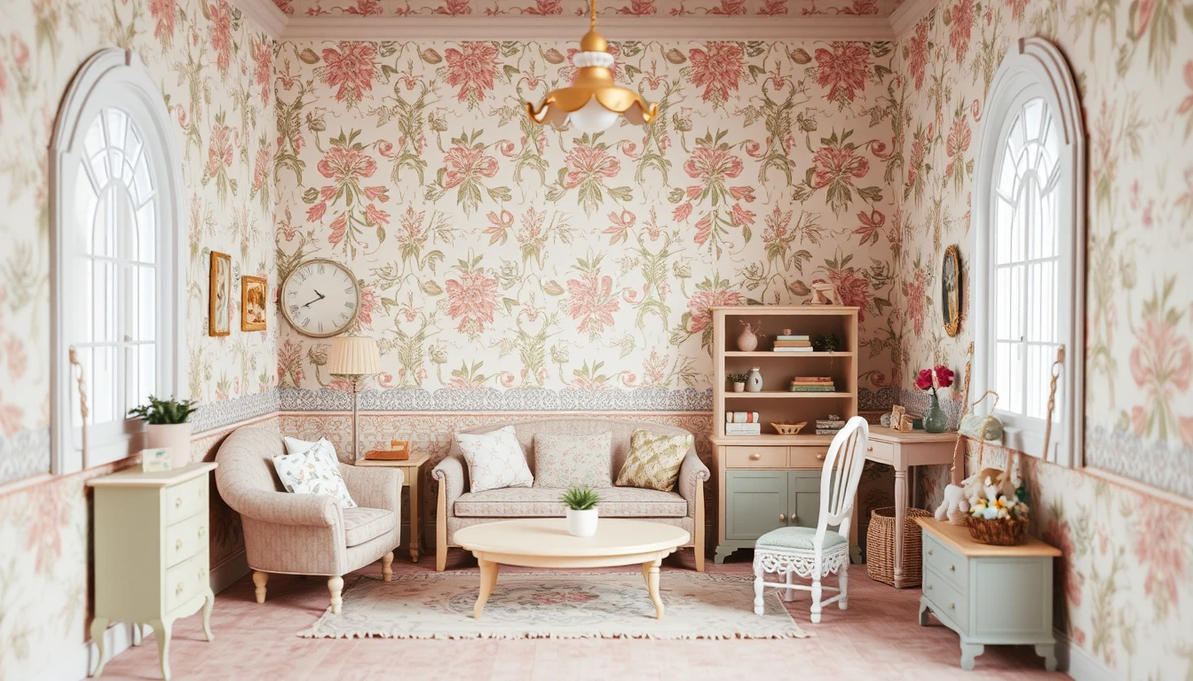 Brodnax Dollhouse Wallpaper