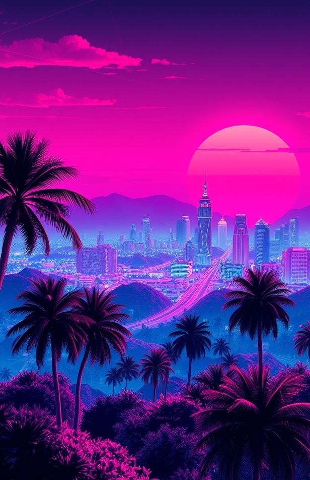 Retrowave Wallpaper