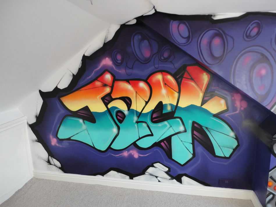 Free Download Graffiti Bedroom Wall Murals Ideas Home Decor