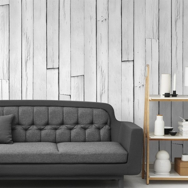 Wood Wallpaper For Cosy Atmosphere Modern Ideas In Finish