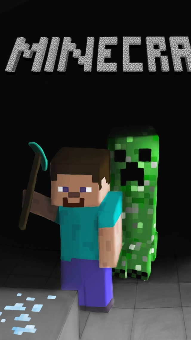 Minecraft Creeper Wallpaper iPhone