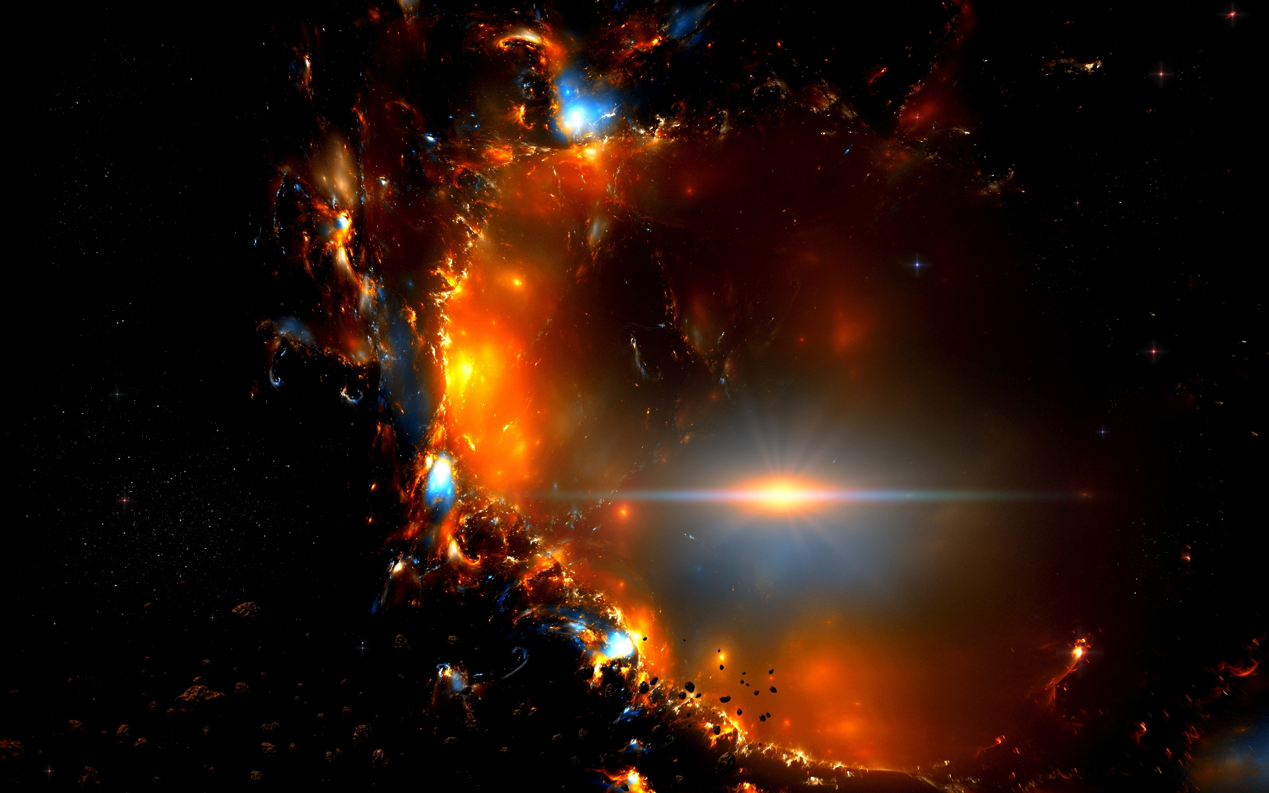 Space Explosion Wallpaper