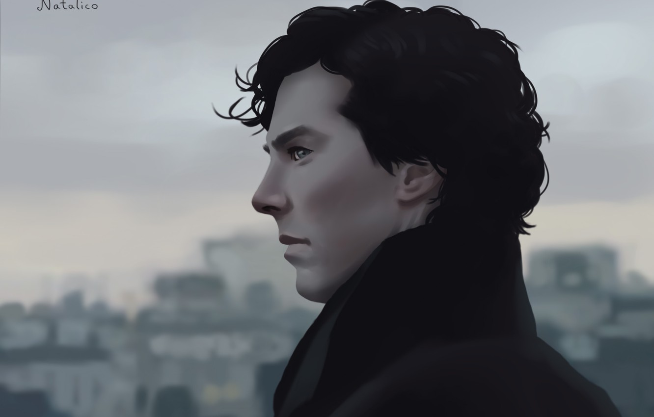 Wallpaper Benedict Cumberbatch Sherlock Holmes By