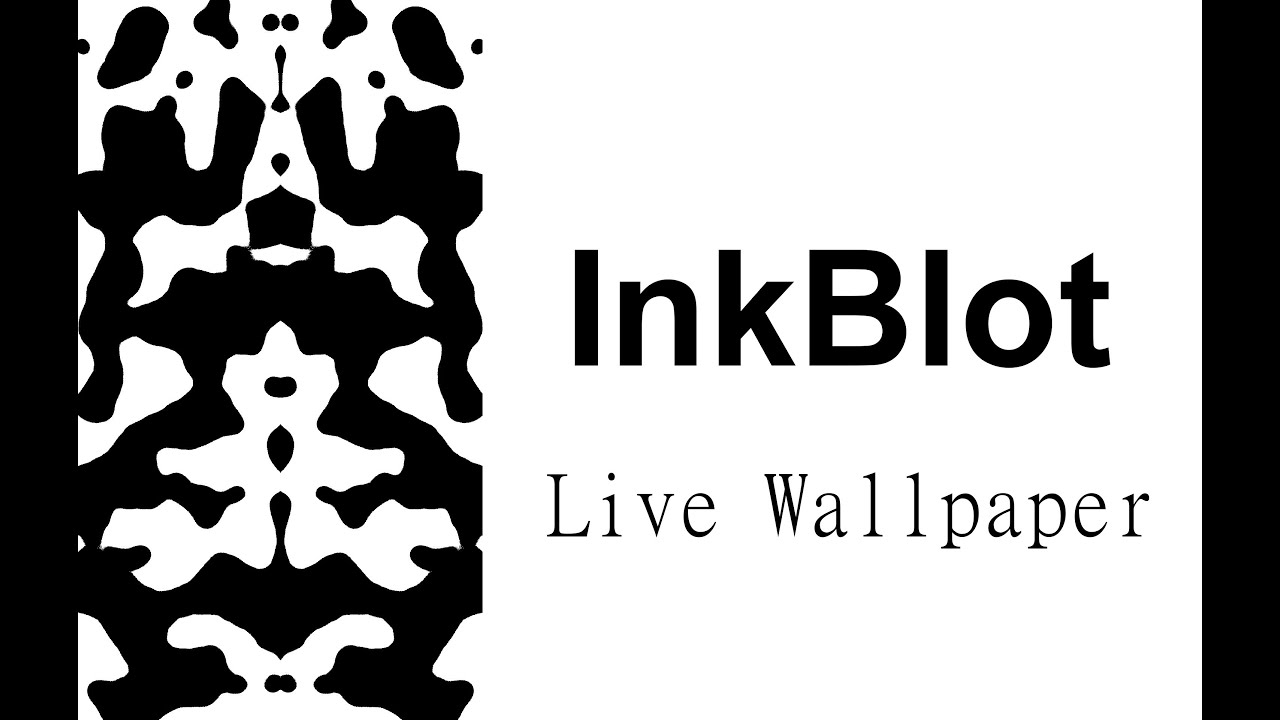 Inkblot Live Wallpaper