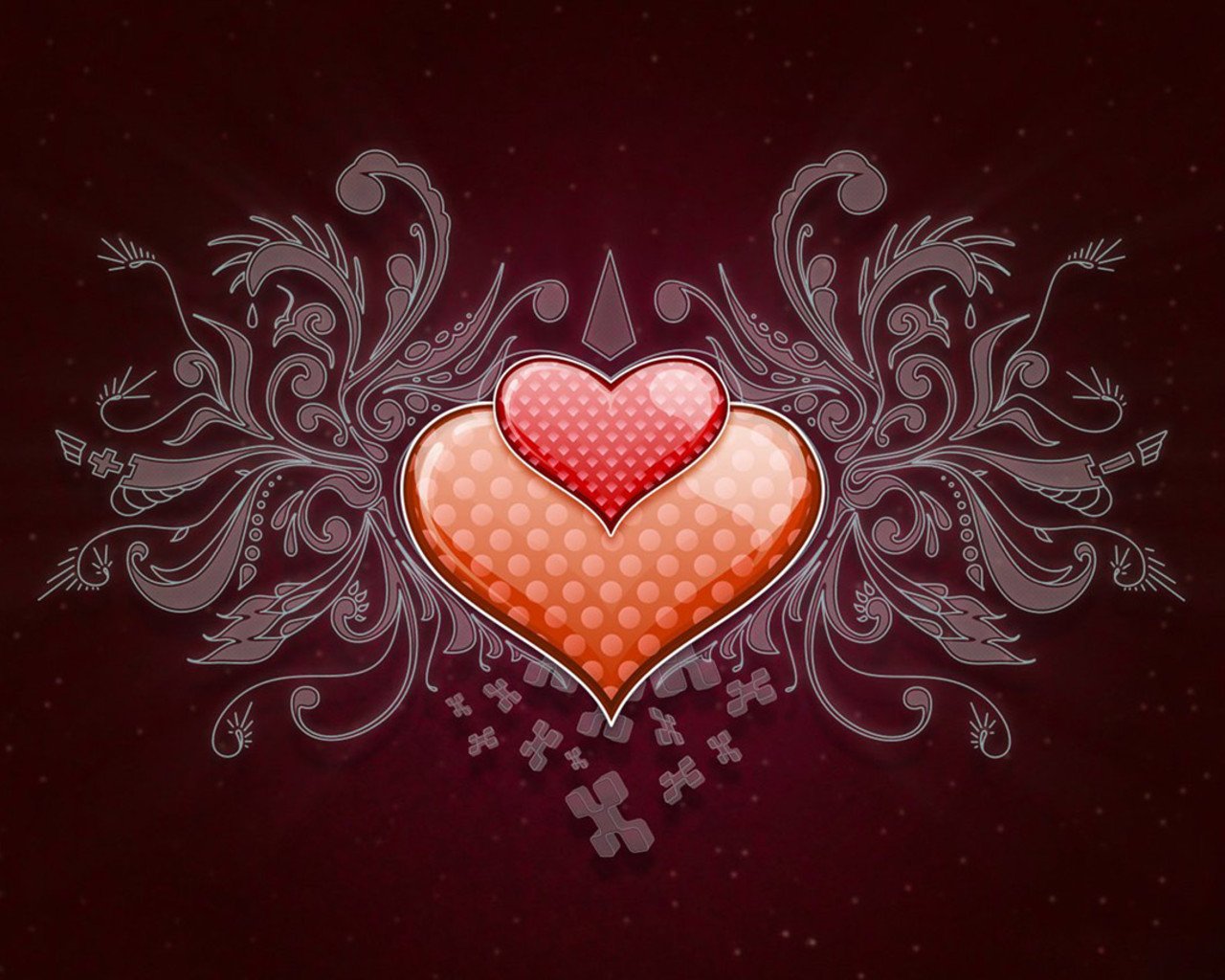 More Amazing 3d Valentines Days Love Hearts Wallpaper Html