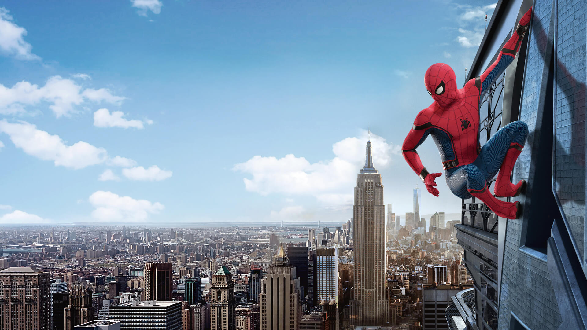 Wallpaper Fan Manipulated Spider Man Homeing Promo