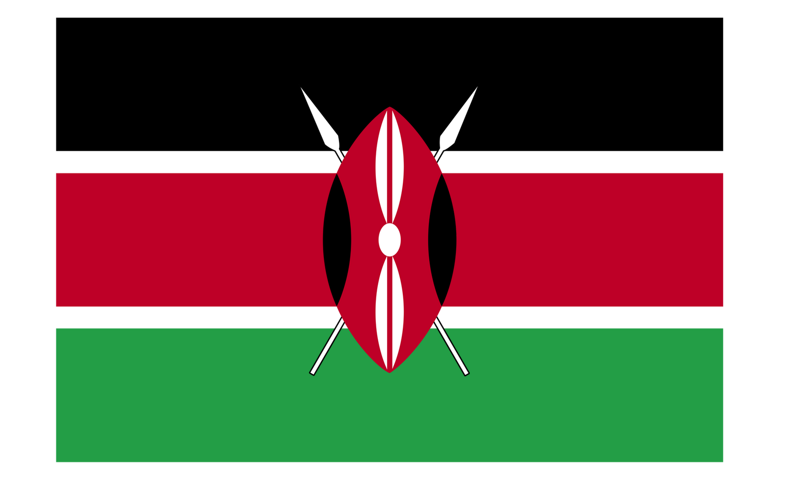 World Flags Kenya Flag hd Wallpaper