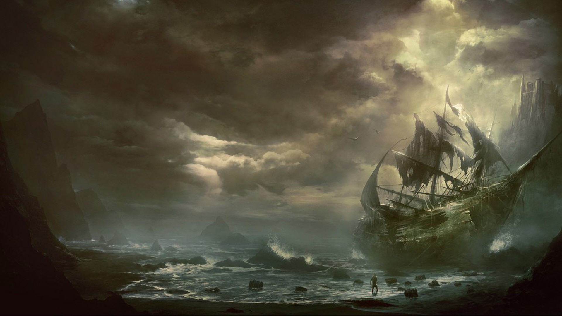 Sea Pirate Wallpaper Best Desktop Pictures