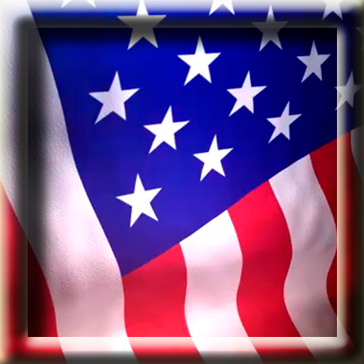 Animated American Flag Live Wallpaper