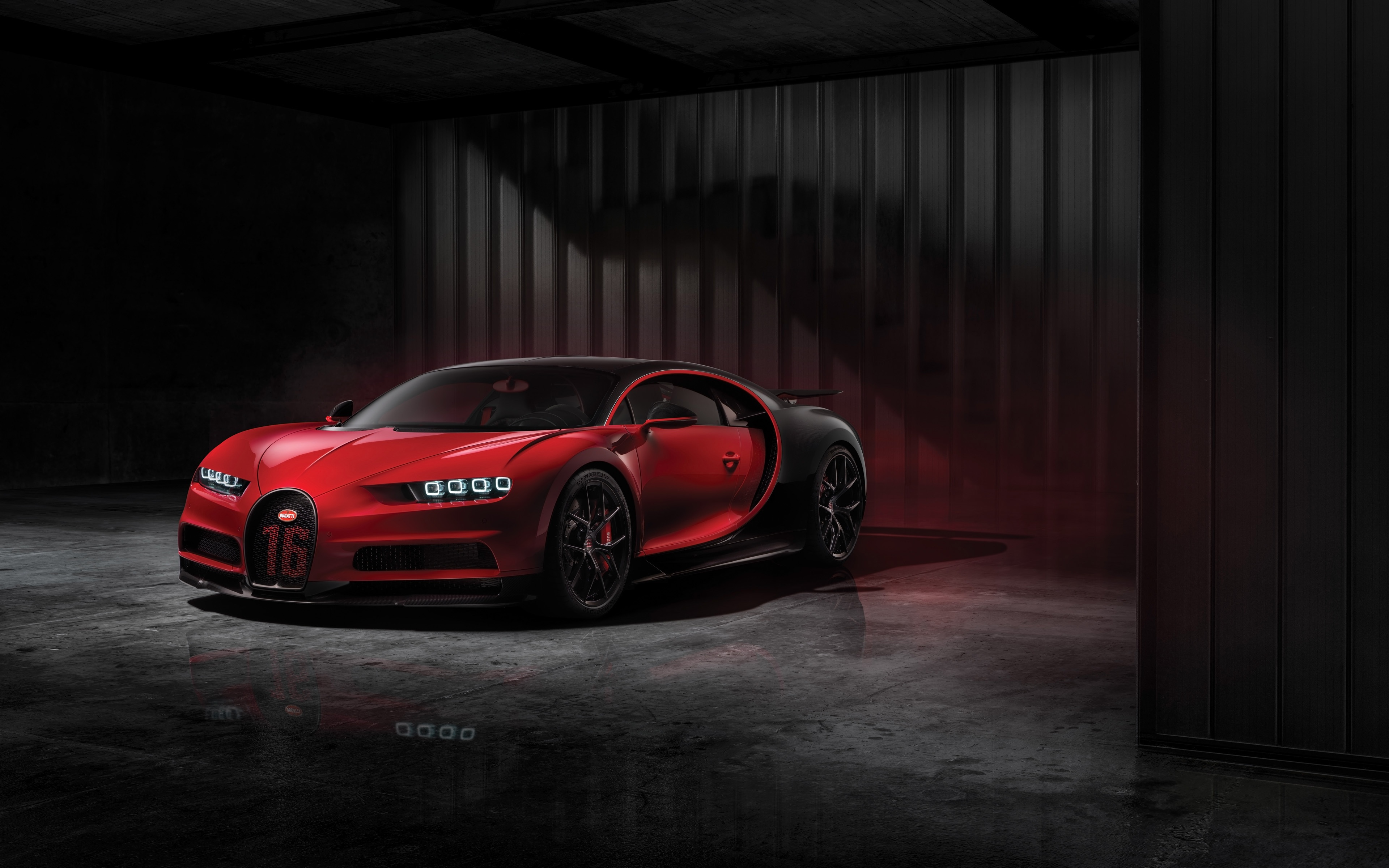 Supercar Car Bugatti Vehicle Chiron 4k Ultra HD Wallpaper