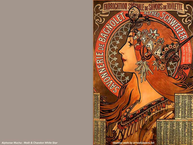 Alphonse Mucha Wallpaper Pictures Poster Desktop