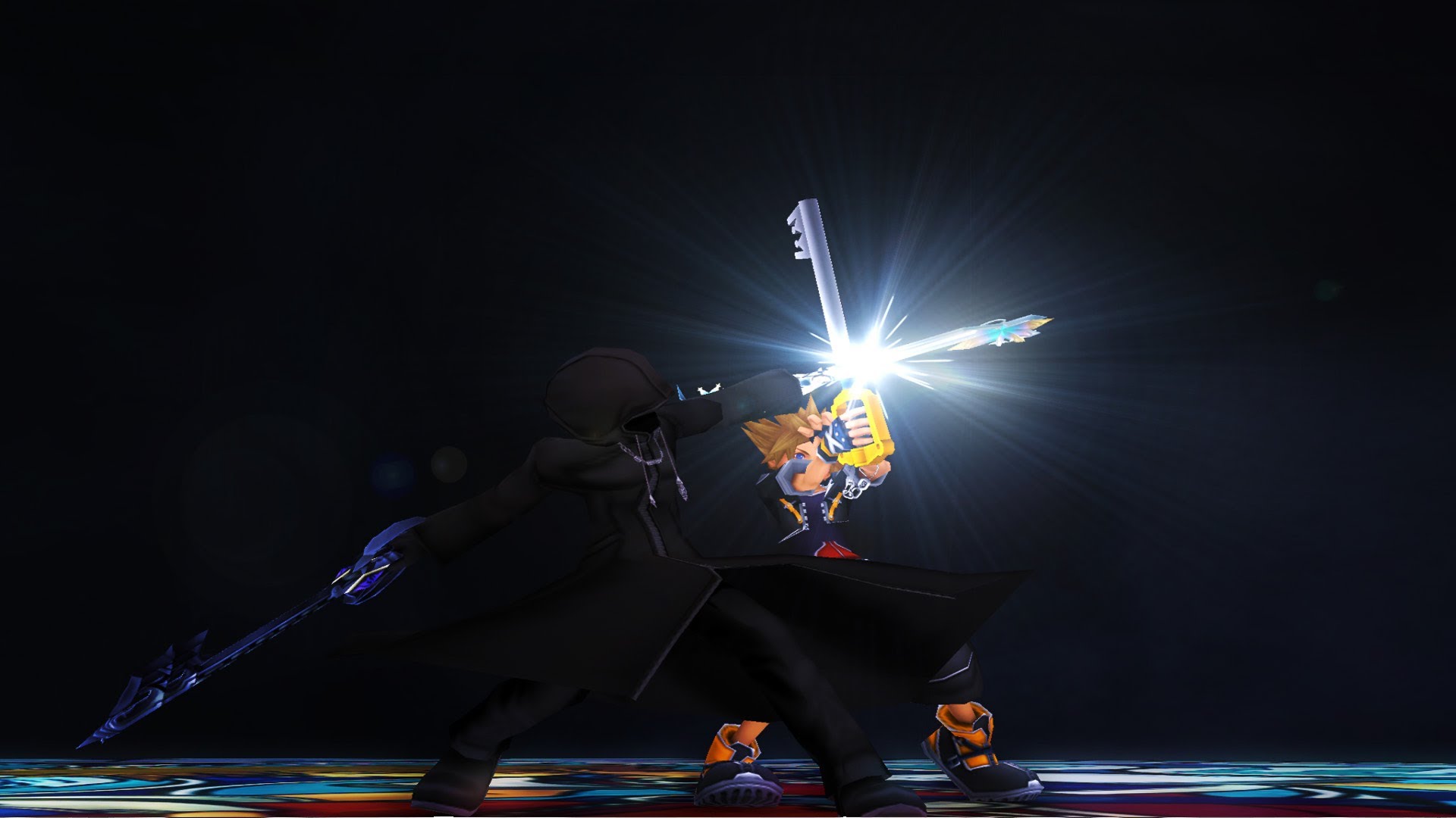 Kingdom Hearts 2 Final mixSora vs Data Roxas Critical mode