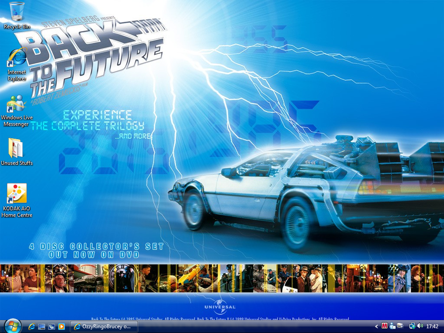 future wallpaper Back To The Future Wallpaper