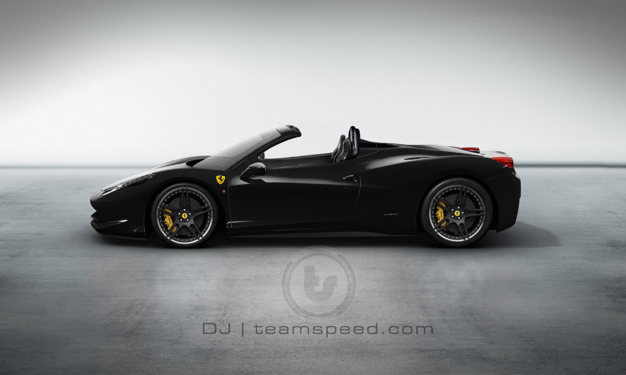 Ferrari Italia Wallpaper Black HDwidescreens