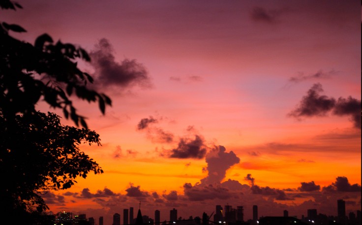 Sunset Landscape Colombia HD Wallpaper Desktop Background