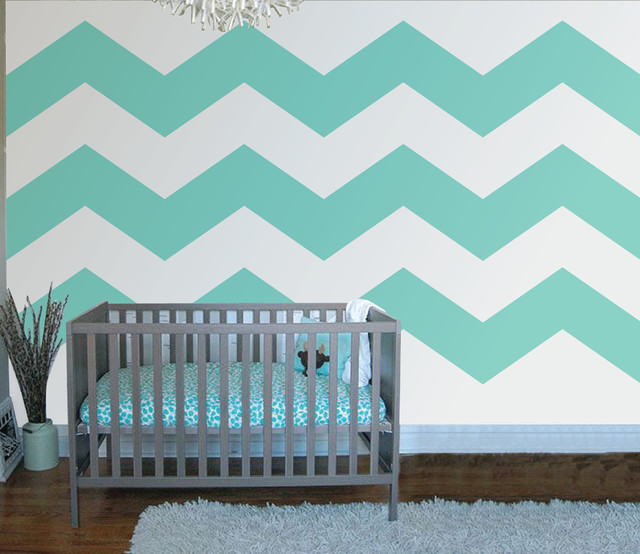 Chevron Three Paint By Number Wall Mural Asian Wallpaper