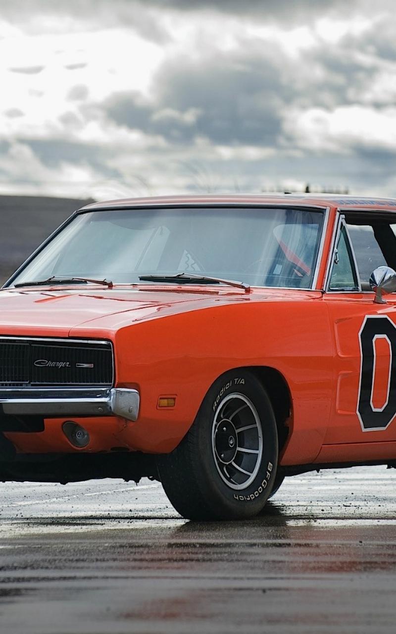 Cars General Lee Dodge Charger Rt Wallpaper