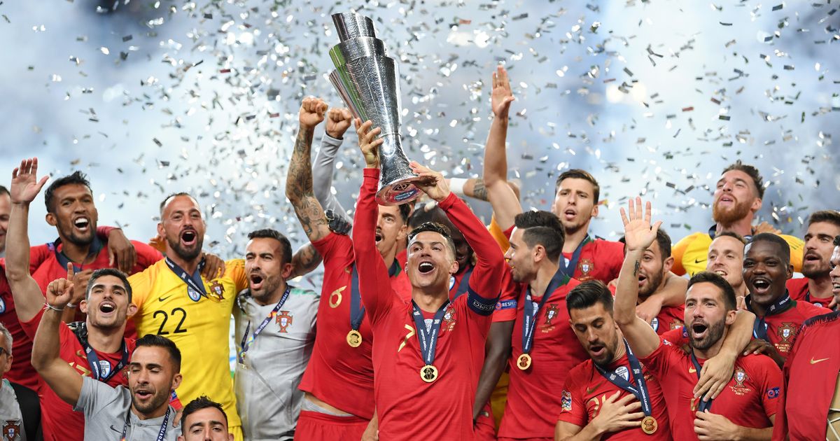 Portugal Holland Cristiano Ronaldo Lifts Uefa Nations League