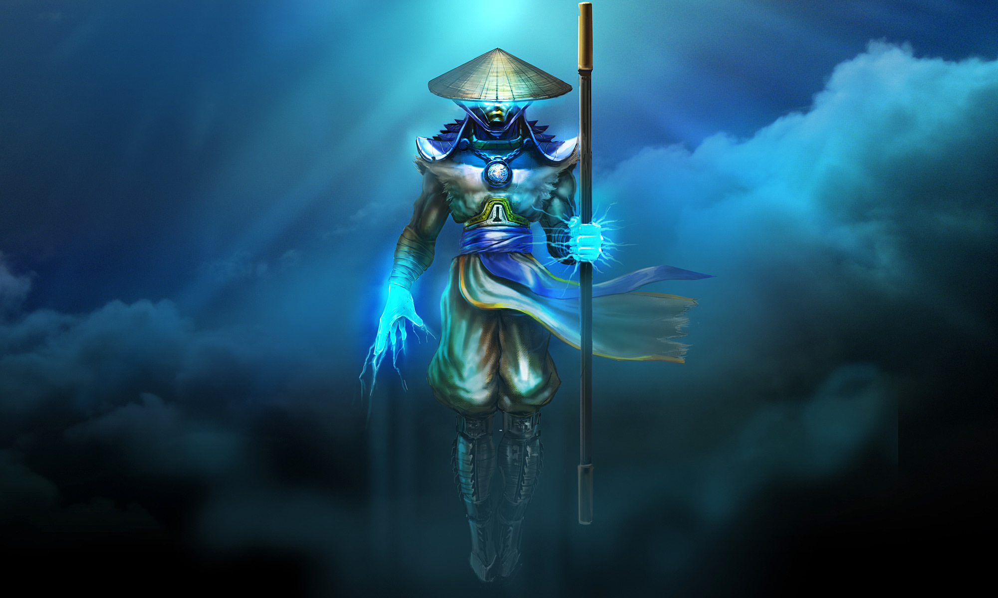 Warriors Raiden Games Warrior Fantasy Magic Wallpaper Background