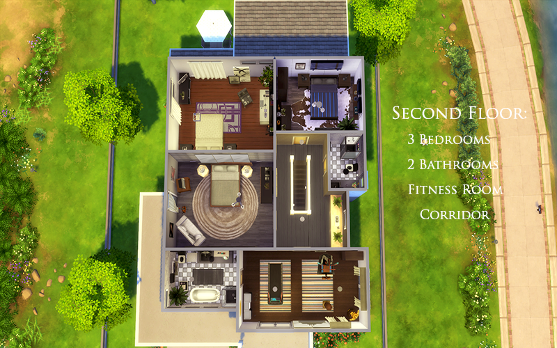 The Sims Masculine Touch House Homeless