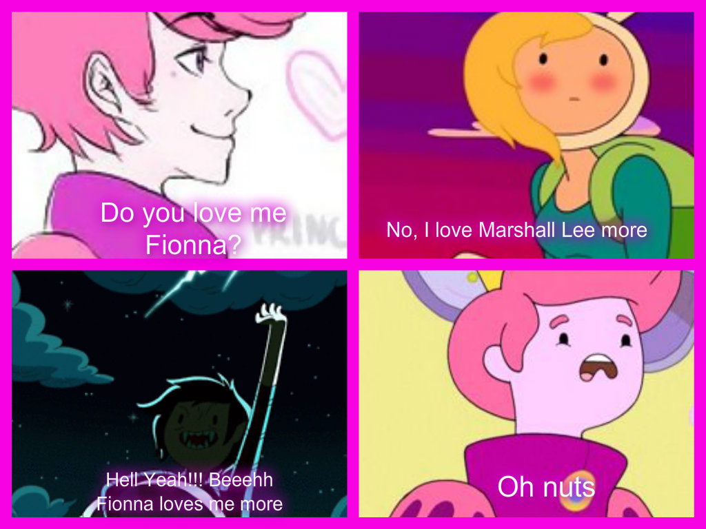 Fiolee Meme Adventure Time With Fionna And Cake Fan Art