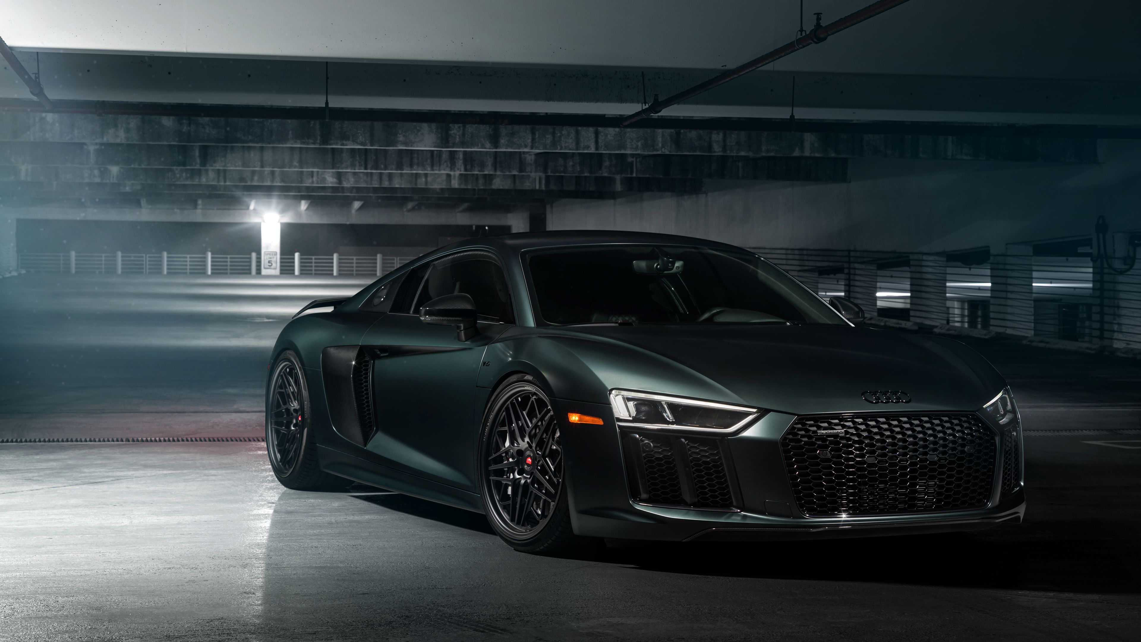 Audi R8 V10 Front HD Wallpaper