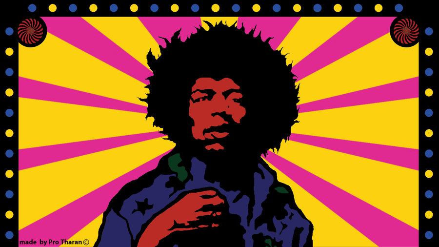 Jimi Hendrix HD Wallpaper By Protharan