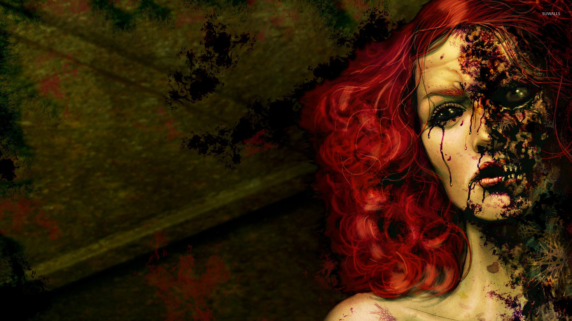 Zombie Girl Wallpaper Fantasy