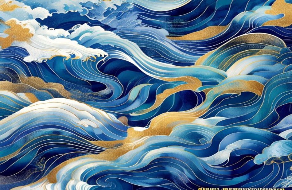 Japanese Wave Wallpaper