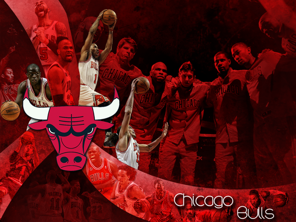 Chicago Bulls Team Medium Wallpaper Chicago Bulls Team Medium